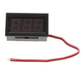 thumbnail image 2 of Voltmètre Numérique LED Rouge/bleu/vert -120V Voltmètre Jauge, 2 of 8