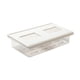 thumbnail image 2 of Caja de almacenamiento hueca inferior para armario de baño, organizador de escritorio deslizante, cajón extraíble para accesorios estacionarios, dormi, 2 of 7