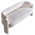 thumbnail image 3 of Miekor Furniture 75.59" Wide Boucle Upholstery Modern Sofa for Living Room Beige W4US5477, 3 of 9