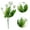 White, variant on Artificial Silk Hydrangea Flower Wedding Birthday Gifts Decoration Office Thanksgiving 1 Bouquet 9 Heads 6 Forks Bedroom Mei red Smile Home