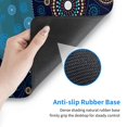 thumbnail image 6 of Bingfone Bohemian Turtle Large Gaming Mouse Pad,Extended Desk Mousepad With Stitched Edges,Non-Slip Base,Water Resist Keyboard Pad For Gamer, Office & Home, 29.5 X 16 In, 6 of 9