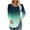 Green, variant on Cavosen Womens Tunic Tops Long Sleeve for Leggings Pullover Tops Crewneck Casual Gradient Shirts Dressy Flowy Loose Fit Blouse Ruched Pleated Tees Novelty Resortwear Fall Blue S