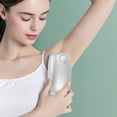 thumbnail image 1 of Fiudx Depiladora de Cristal, Exfoliante Suave, Suavizante Corporativo Reutilizable, para Espalda, Brazos y Piernas, Regalo de Spa de Viaje, Diseño Compacto., 1 of 7