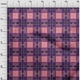 thumbnail image 2 of oneOone Tissu Georgette Viscose à Carreaux Tartan au Mètre 42 Pouces de Large, 2 of 4
