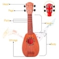 thumbnail image 4 of Ukelele Toy Guitar YOLOPARK 17 para niñas y niños de 3 a 7 años, 4 of 8
