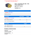 thumbnail image 2 of Relay - Compatible with 1984 - 1995 Nissan Maxima SE FI 1985 1986 1987 1988 1989 1990 1991 1992 1993 1994, 2 of 2