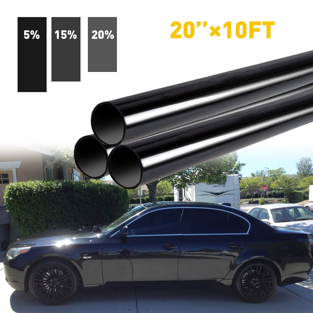 Black 15%VLT Window Tint Film House/Car Window 99.99%UV Proof sunShade  HOHOFILM