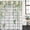 SpringGreen LightGrey, variant on Watercolor Floral Shower Curtain Set - 72" x 78" Washable Bathtub Curtain with 12 Hooks, Spring Flowers Birds Plants Gray Plaid Waterproof Fabric Stall Shower Curtains for Bathroom/Bathtub Décor