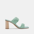 thumbnail image 2 of Dolce Vita Play Mint Rope Slip On Squared Open Toe Block Heeled Dress Sandals (Mint Rope, 11), 2 of 9