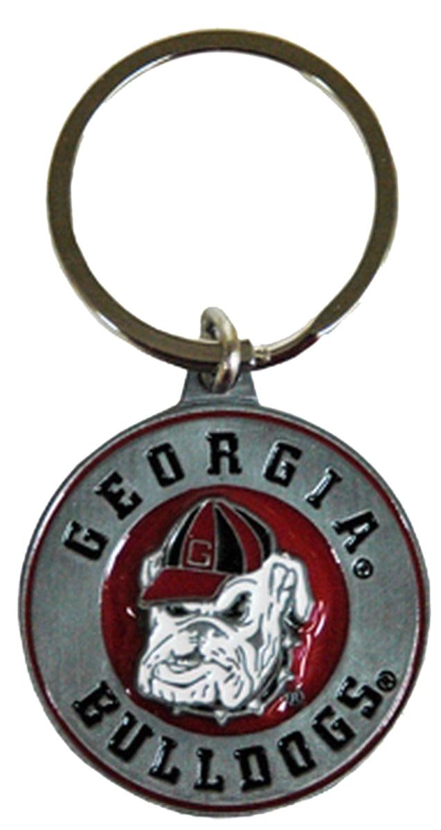University Of Georgia Bulldogs Keychain - Officially Licensed PVC Key Holder