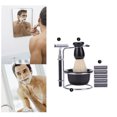 thumbnail image 1 of RYRDWP Ensemble de Rasage avec Brosse en Acier Inoxydable, Kit de Tasse à Raser Parfait pour, 1 of 8