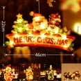 thumbnail image 5 of Sunjoy Tech LED Sucker Light Romantic High Brightness Battery Powered Energy-saving Xmas Tree Decoration Gift Santa Claus Snowman Shaped Sucker Lamp, 5 of 7