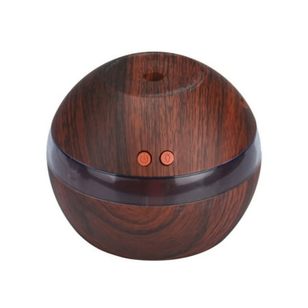- ANYSALE 200ML Aroma Essential Oil Diffuser, Wood Grain Cool Mist Humidifier for Office Home Study Yoga Spa