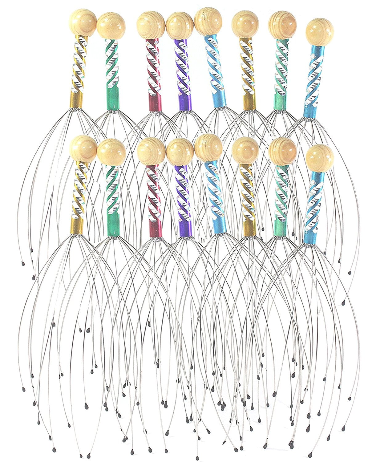 16 Head & Neck Scalp Stress Relief Octopus Massager Massage Relax