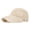 Beige, variant on Women Knitted Crochet Breathable Hollow Baseball Cap Summer Sun Hat With Visor