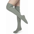 thumbnail image 6 of YooGuoGuo Knee High Socks Women - Warm Knit Cozy Leg Warmers - Thick Boot Stockings for Women Size 5-10, 6 of 6