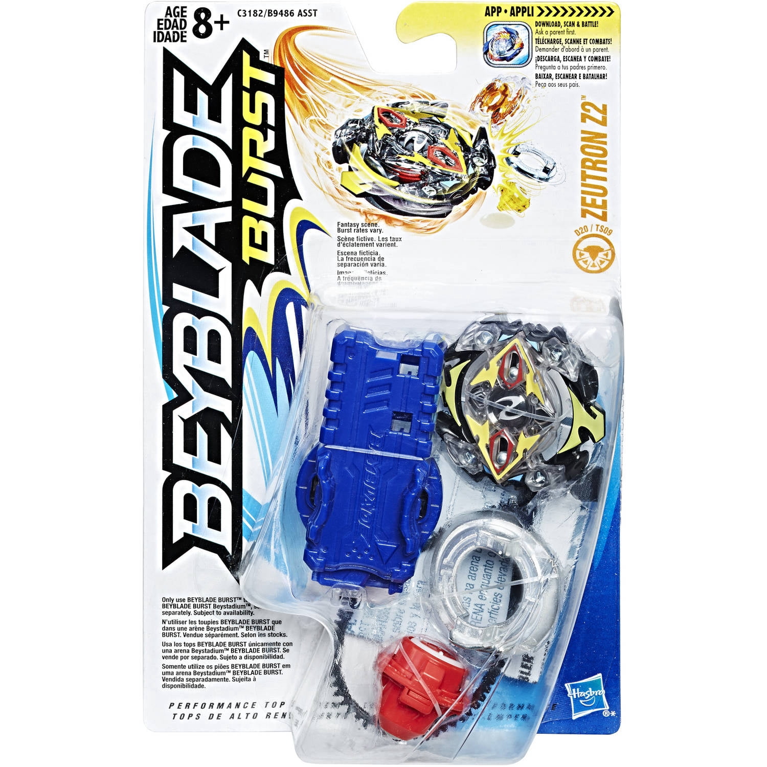 Beyblade Burst Starter Pack Zeutron Z2 - Walmart.com