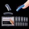 thumbnail image 1 of 120 Pc Dual Nail Form Full Cover Nail Tip for Polygel Nail Exten ion old, 1 of 7