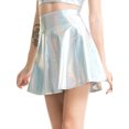 thumbnail image 3 of Enwejyy Women's Party Nightclub Stage Performance Costumes Skater Swing Skirt, 3 of 4