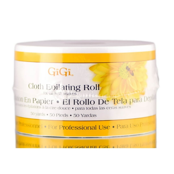 GiGi Cloth Epilating Roll 50 Yards Pack of 1 with Sleek Comb