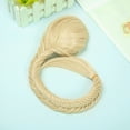 thumbnail image 3 of SHCKE 24" Fishtail Braid Ponytail Drawstring Ponytail Extension Synthetic Long Ponytail Hairpieces for Women, 3 of 6