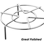 Set of 3, Stainless Steel Trivet Rack Stand, SourceTon 3 Sizes Heavy Duty Pressure Cooker Steam Rack, Steaming Rack, Pot Pan Cooking Stand- 1.2 Inch, 2 Inch, 2.8 Inch