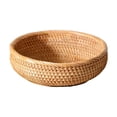 thumbnail image 3 of jifeng Rattan Basket Food Storage Organizer Woven Basket for Snacks Bread Breakfast Small, 3 of 9