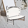thumbnail image 4 of ifundom White Wooden DIY Heat Transfer Chair Shaped Ornament for Display Sublimation Craft, 4 of 6