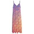 thumbnail image 4 of Mermaid Fish Scales Sleeveless Dress Women's Luxury Party Dress Birthday Dresses for Women, 4 of 7