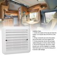 thumbnail image 4 of Ventilador De Ventilación De Aire, Ventilador De Ventilación Lateral Para RV, Rendimiento Superior DC12V 1,2 W 97 X 97 Mm Para Baño Para Caravana, 4 of 7