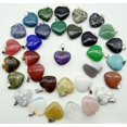 thumbnail image 4 of Colgante de corazón de 20 mm con piedra de cristal natural, colgante de amor, collar con forma de corazón de melocotón, accesorios hechos a mano, 4 of 4
