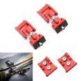 thumbnail image 2 of Red Aluminum Alloy Hood Lock Latch Catch Set for Jeep Wrangler JK JKU 2007-2017 - Anti-Vibration, Secure Fastening, Quick Lock/Unlock, Adjustable , Enhanced Driving Safety in Racing, 2 of 6