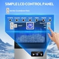 thumbnail image 2 of TITTLA Commercial Ice Maker 88Lbs/24H,Freestanding Built-in Ice Machine with 23 lbs Storage,5x9 Cubed Ice,Stainless Steel, 2 of 9