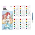 thumbnail image 3 of Libro de acuarela para colorear y viajar, libros de actividades acuáticas para artistas, niños, unisex Mar, 3 of 7