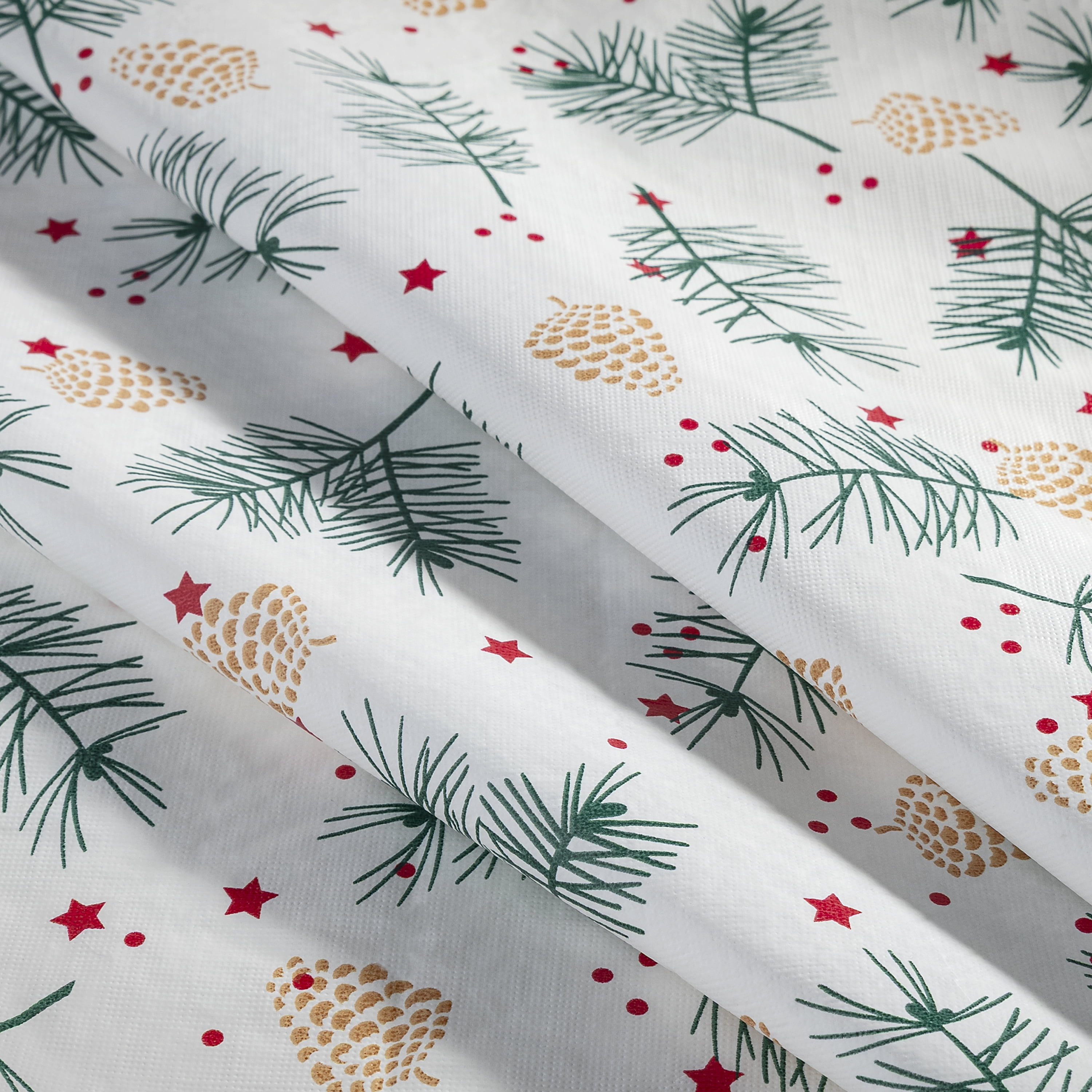 Holiday Time PEVA tablecloth 52x70