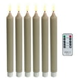 thumbnail image 1 of Party Decorations for Women College Graduation Party Decorations 2022 Party Party Dress Party Decorations Cordless 6 PCS Window Flameless LED Taper Candles With Sensor Dusk To Dawn Timer LED, 1 of 4