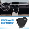thumbnail image 2 of HVAC Blend Air Door Actuator Heater Temperature Actuator Fit for GMC Yukon for Chevrolet Silverado, 2 of 6