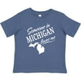 thumbnail image 3 of Inktastic Someone in Michigan Loves Me Boys or Girls Baby T-Shirt, 3 of 5