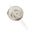 thumbnail image 2 of 201 Stainless Steel Oil Lattice Bird'S Colander Strainer Leakage Egg White Separation Border Flour Sieve Baking Tool Ceramic Bakeware Set Baking Pan with Rack Bakeware Organizer for Cabinet Slide Out, 2 of 3