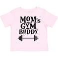 thumbnail image 3 of Inktastic Mom's Gym Buddy Fitness Workout Boys or Girls Toddler T-Shirt, 3 of 5