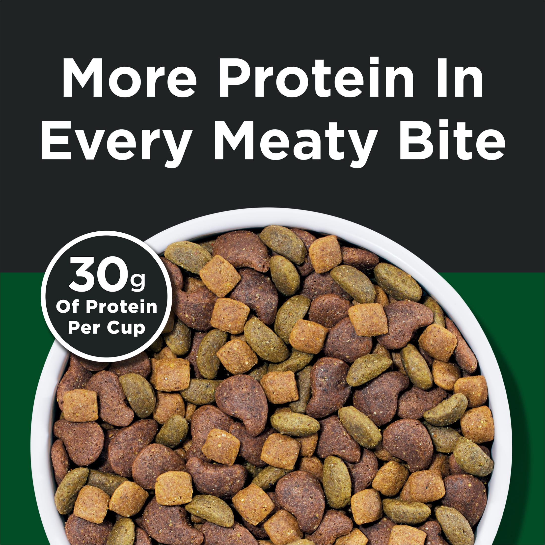 Purina Dog Chow High Protein Muscle Support Beef Dry Dog Food, 18 lb photo 2