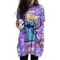 thumbnail image 5 of Camiseta de manga larga para mujer de Lilo & Stitch de Disney, ropa informal de otoño, bonita y nueva para jóvenes, de alta calidad, con estampado 3D Y2k Kawaii, 5 of 5