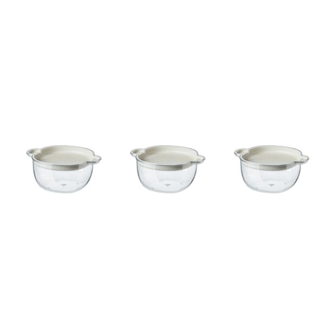 Billuyoard Práctico colgante y solución de almacenamiento, cesta de filtro, lavabo de de verduras, cesta de drenaje, blancura hialina Type1 NO1