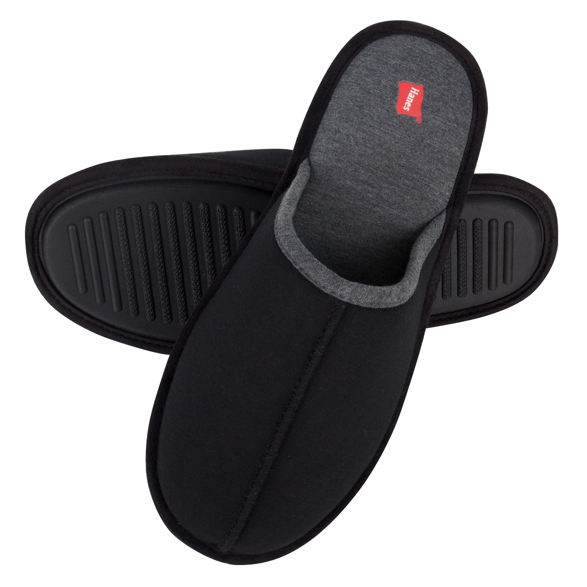 Hanes Mens Slide Scuff Slipper House 