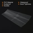 thumbnail image 4 of Uxcell 140x35mm 3.39 to 3.46 In Dia Perforated Heat Shrink Wrap Bands Clear 400 Pack, 4 of 5