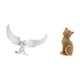 thumbnail image 5 of Estatua de gato ángel, figura de resina, artesanía, decoración, adorno, escultura para oficina, inauguración de la casa, estantería, pasillo, entrada,, 5 of 8