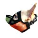 thumbnail image 4 of Bozal de malla Brillar para perro Corto transpirable ajustable naranja S, 4 of 5