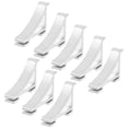 thumbnail image 5 of 8 Pcs Adjustable Cabinet Shelf Freezer Shelf Clips Cabinet Shelf Clips Replacement Part Refrigerator Shelf Brackets, 5 of 5
