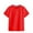 A59-Red, variant on Hessimy Girls Short Sleeve T Shirts Kids Summer Tops Cotton Crewneck Basic Tees(Red,8-9 Years)