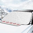 thumbnail image 1 of Car Windshield Snow Cover Winter Ice Protection, Multi-Purpose Sun Shade with Elastic Bands for All Vehicles, 1 of 4